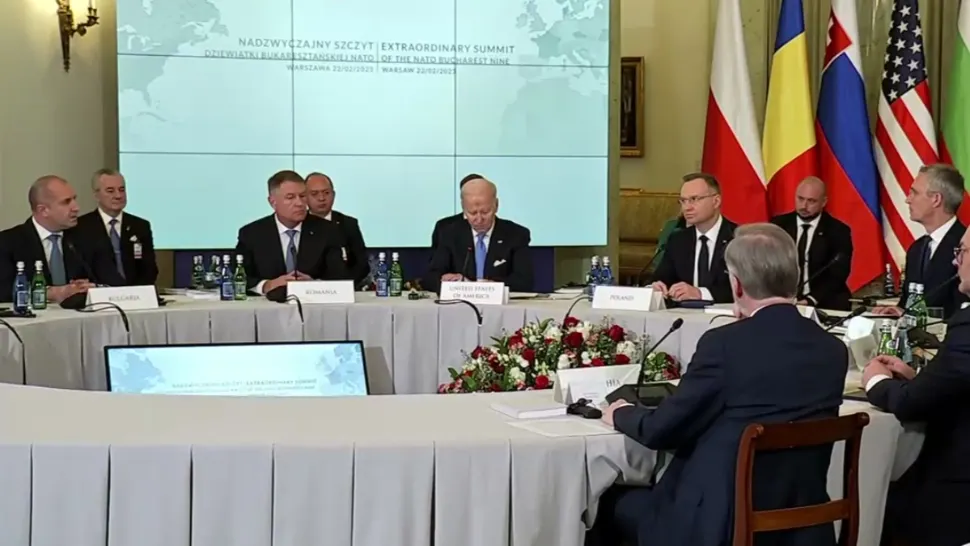 Joe Biden, întâlnire cu liderii europeni și ai NATO la Varșovia. Klaus Iohannis, discurs în fața liderului american - LIVE TEXT