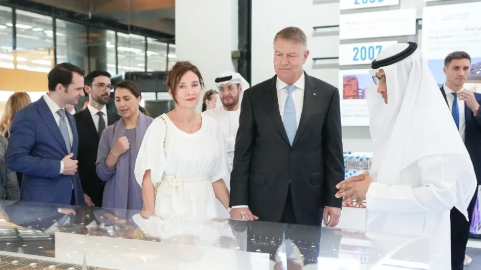 Klaus Iohannis a vizitat Masdar City - oraș axat pe asigurarea unui grad ridicat de sustenabilitate