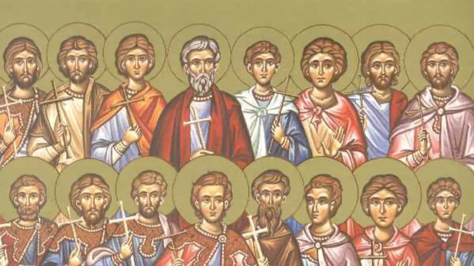 SĂRBĂTOARE 6 martie - Sfintii 42 de Mucenici din Amoreea; Aflarea Sfintei Cruci