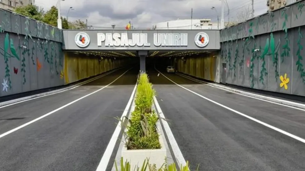 Atenție, șoferi! Circulația rutieră în Pasajul Unirii din Capitală - OPRITĂ de luni seară - Când se redeschide