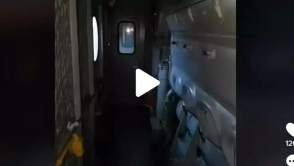 VIDEO – Un mecanic de tren a filmat cum arată  de fapt o locomotivă din România în interior - Imaginile care au șocat internauții