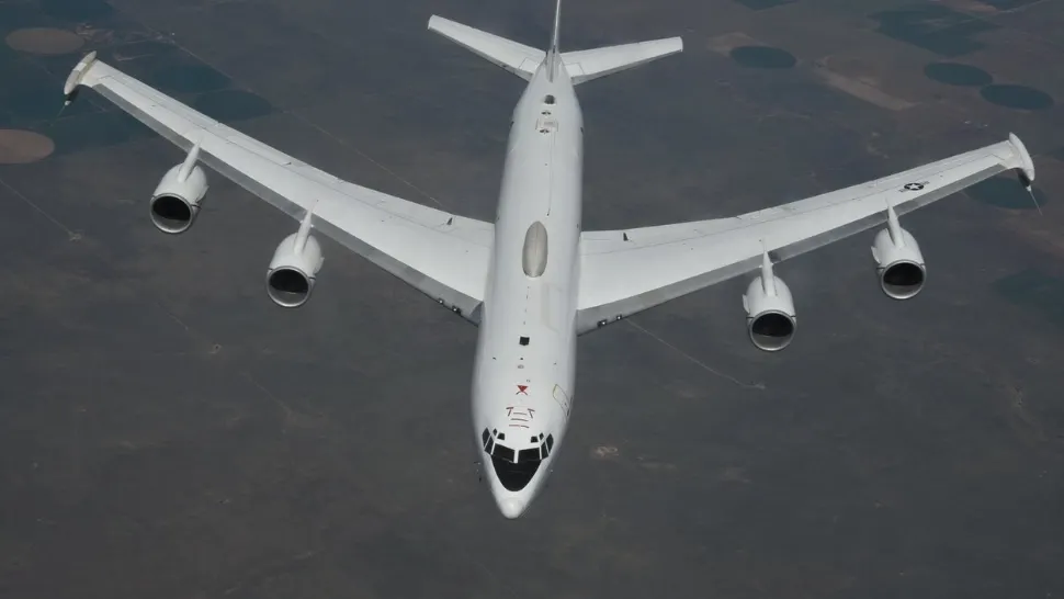 AVIONUL APOCALIPSEI, folosit într-un război nuclear, trimis de SUA în Europa! Aeronava poate sta în aer câteva zile