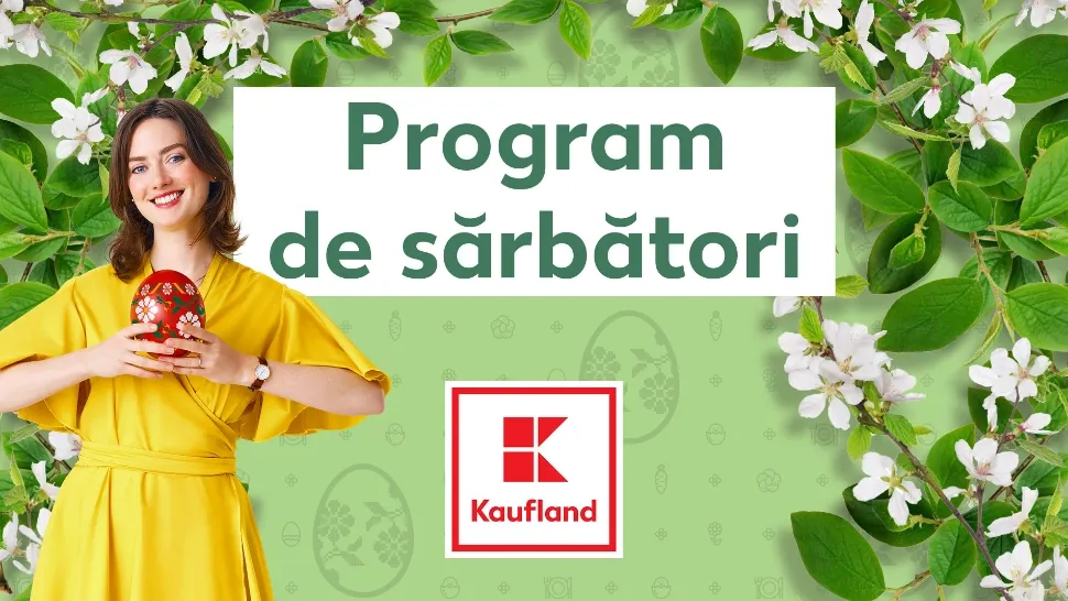 Programul magazinelor Kauflad de Paște 2023