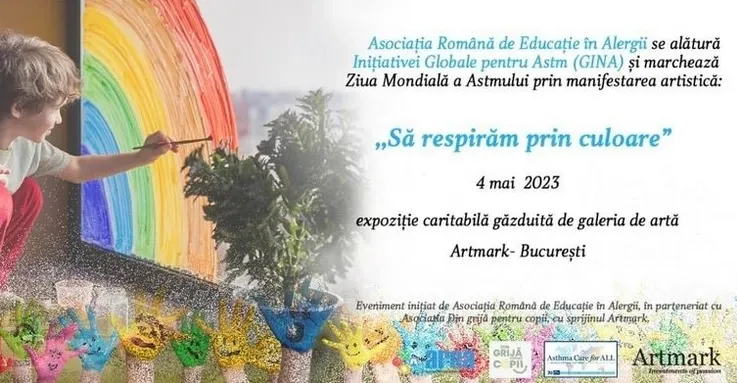 Să respirăm prin culoare – Eveniment caritabil de Ziua Mondială a Astmului