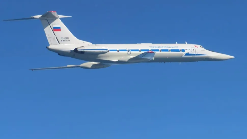 Aeronavă militară rusă, interceptată de Forțele Aeriene Române în apropierea spațiului aerian al țărilor baltice
