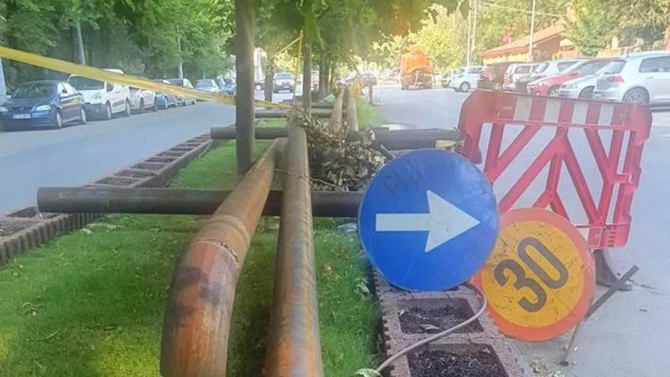 Începe reabilitarea unui nou tronson de conductă de termoficare. Cum vom sta cu căldura la iarnă - Anunțul lui Nicușor Dan