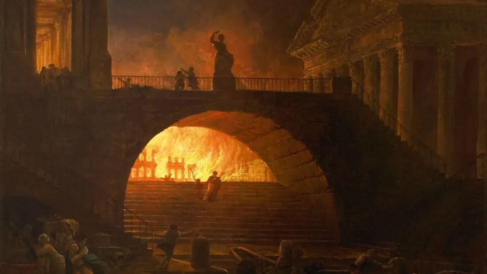 Chiar a incendiat Nero Roma? Care este adevărul despre dezastrul din 18 iulie 64