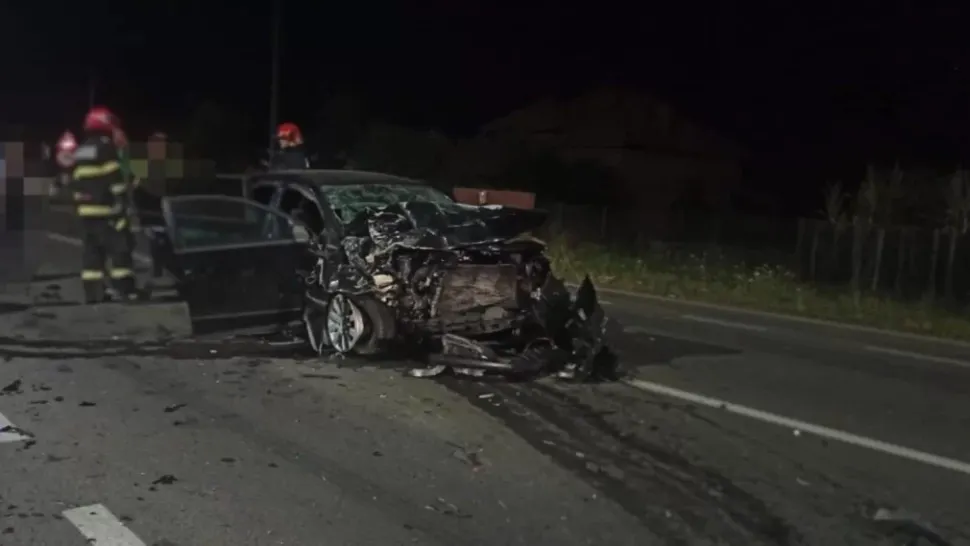 Un nou accident teribil provocat de un șofer beat. 5 persoane rănite pe o șosea din Argeș