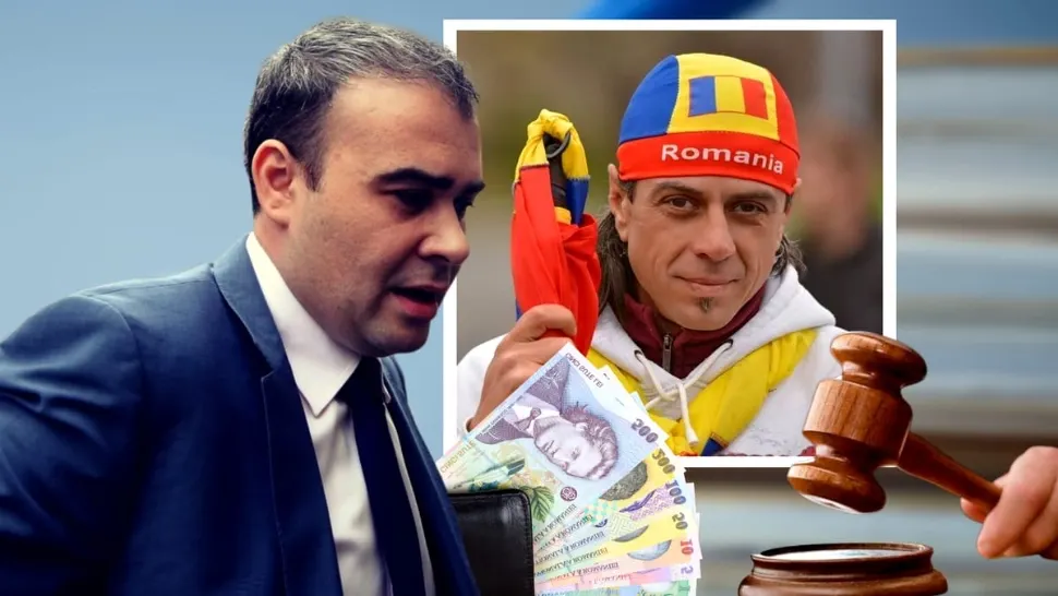 Protestatarul pe care Darius Vâlcov l-a făcut SANDILĂU vrea să-l execute silit pe fostul ministru ajuns în pușcărie