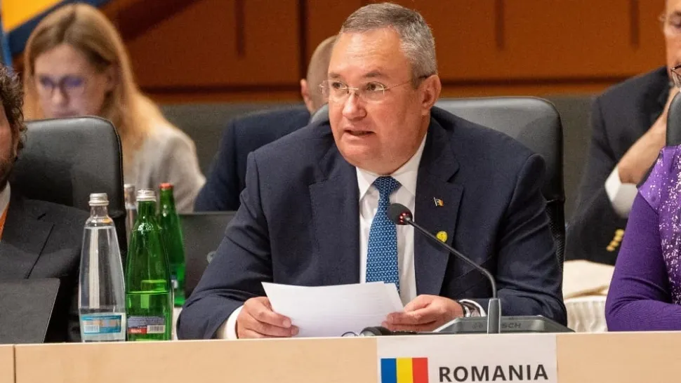 Nicolae Ciucă, la summitul de la Praga: România are un rol esențial ca pilon de securitate în zonă 