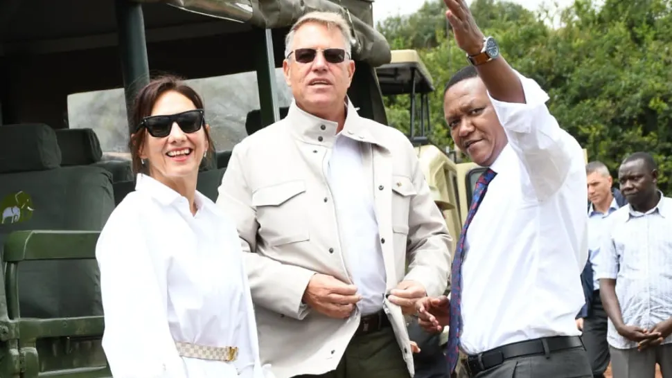 Klaus și Carmen Iohannis au mers în safari în Kenya - Cum s-a relaxat președintele în ziua sa liberă - FOTO