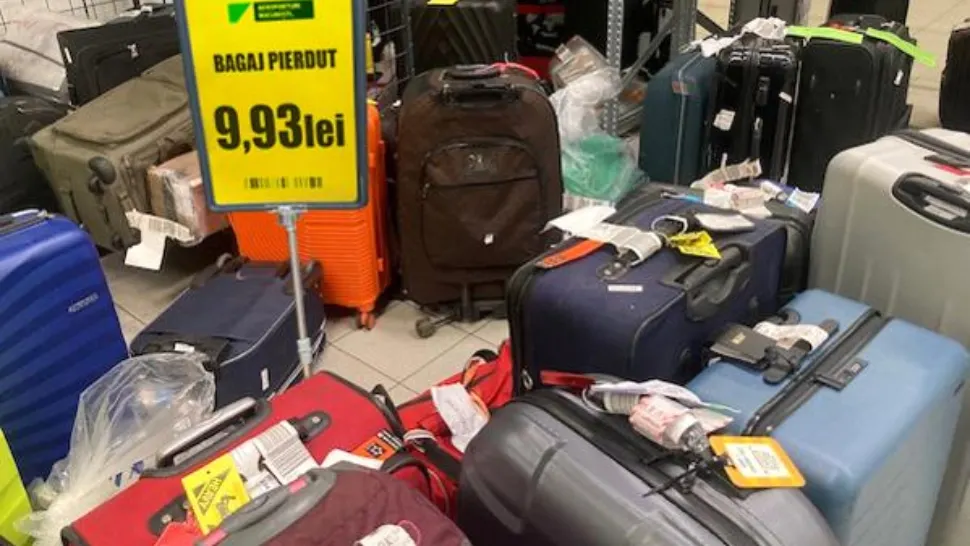 Escrocheria valizelor pierdute pe Otopeni face ravagii pe internet. Reprezentanții aeroportului avertizează:  „Nu vindem bagaje nerevendicate!” 