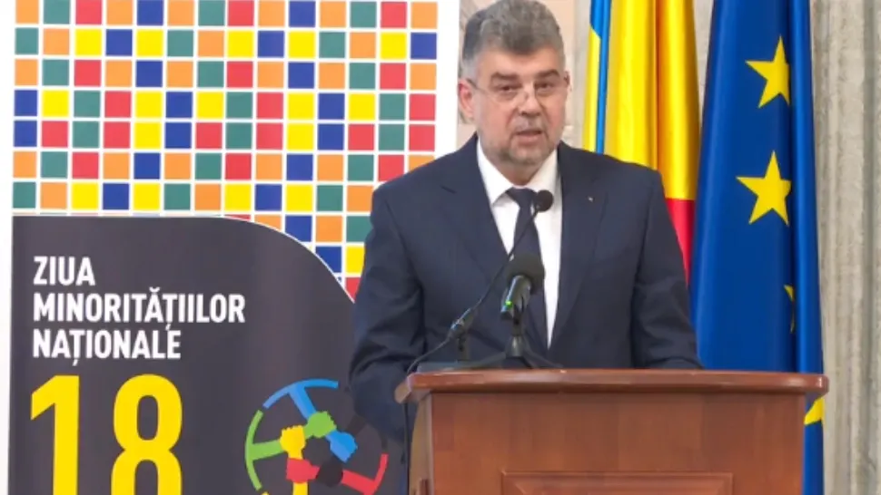 Ciolacu, de Ziua Minorităților Naționale: Respectul pentru diversitate şi dialogul între culturi reprezintă un preţios capital social