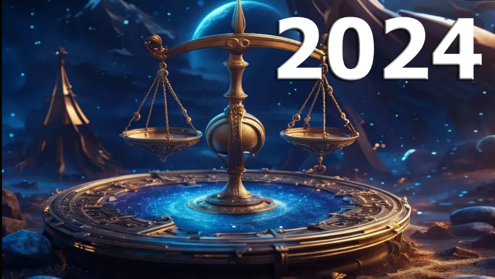 Horoscopul anului 2024 - Balanța. Un an cu fluctuații financiare. Astrele te provoacă să îți găsești echilibrul