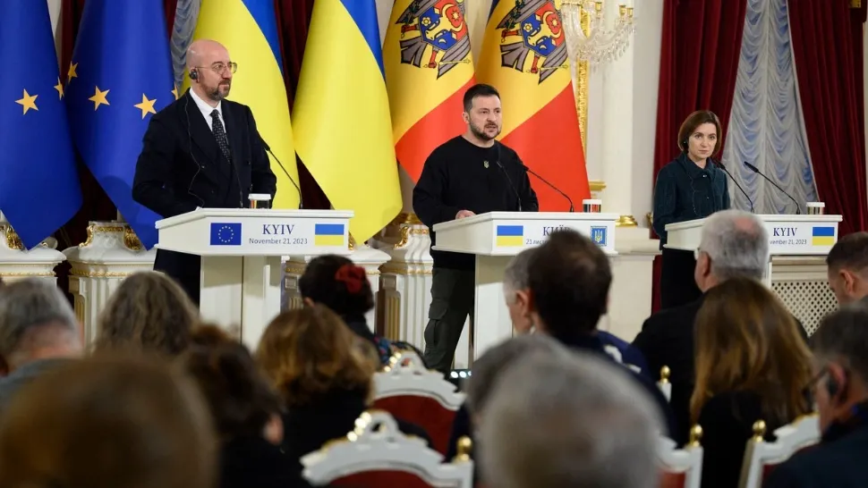 Maia Sandu și Volodimir Zelenski, reacții la anunțul negocierilor de aderare la UE: „Victorie pentru întreaga Europă”