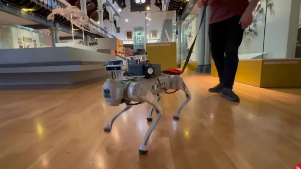 Câinii robot, controlați cu ajutorul Inteligenței Artificiale, noile ajutoare pentru nevăzători 