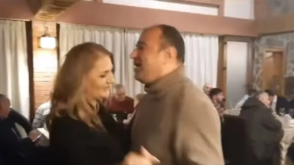 Posibilul motiv al scandalului dintre Diana Șoșoacă și soț: Imaginile cu Silvestru dansând cu o blondă