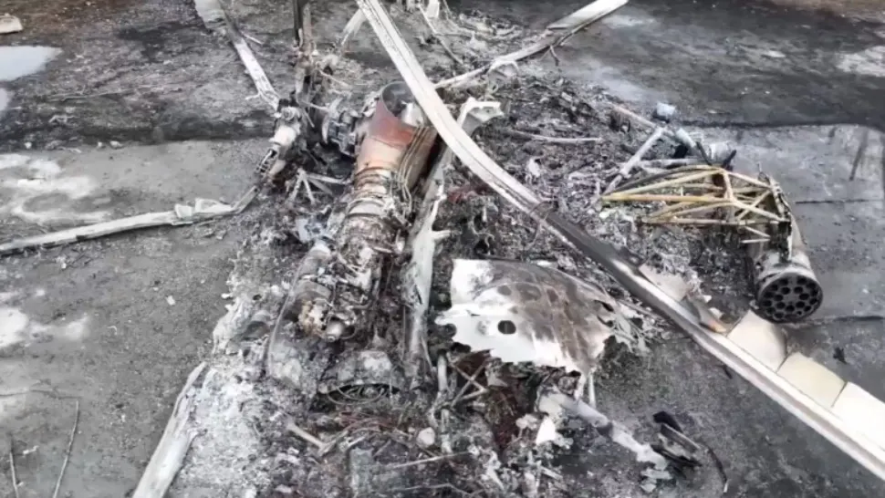 Presupus atac cu drone într-o unitate militară din Republica Moldova, Transnistria. Un elicopter ar fi luat foc