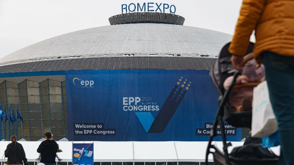 Blocul Naţional Sindical pichetează Romexpo, unde se desfăşoară Congresul PPE. Ce vor să le transmită liderilor europeni