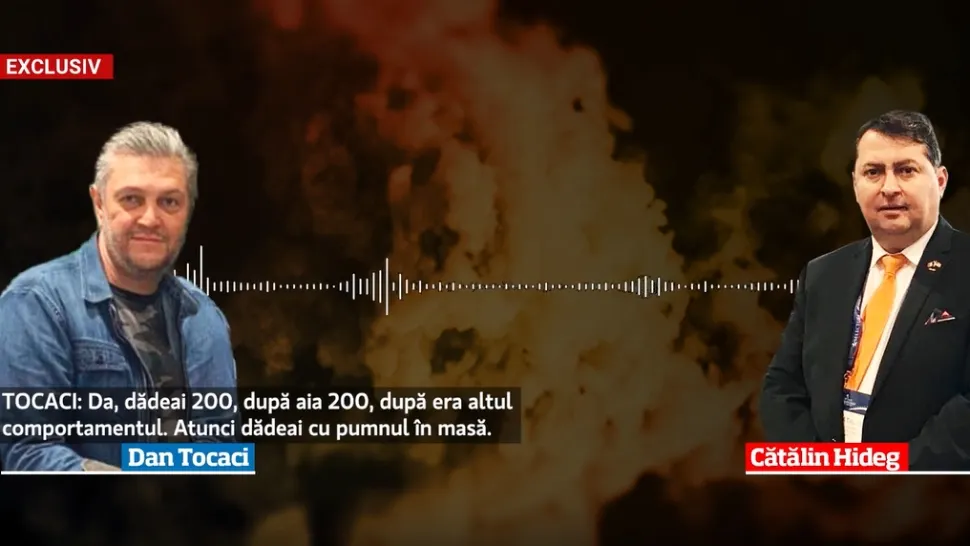 Înregistrarea bombă care îl detonează pe Florian Coldea: „Dădeai 200, după aia 200, era altul comportamentul”