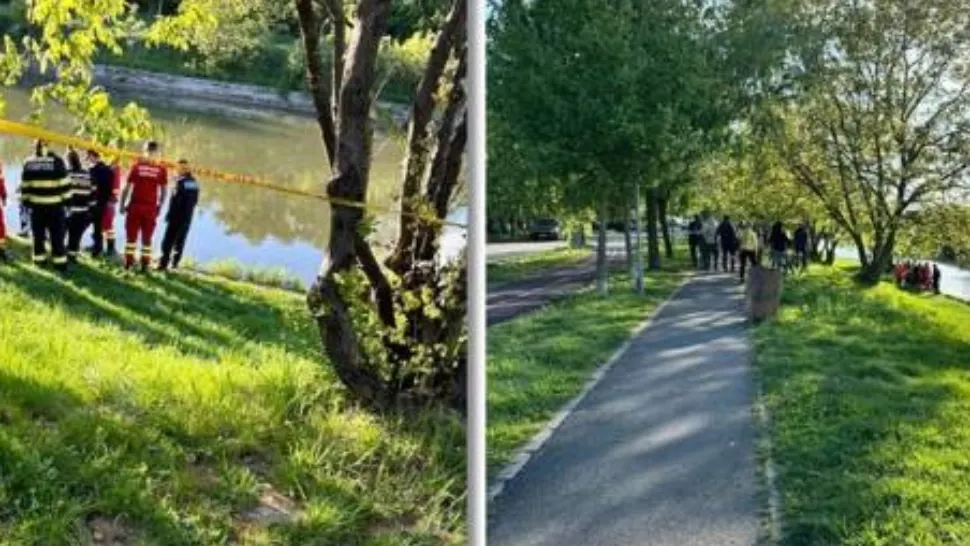 Scene terifiante! O femeie a fost găsită moartă în râul Bega
