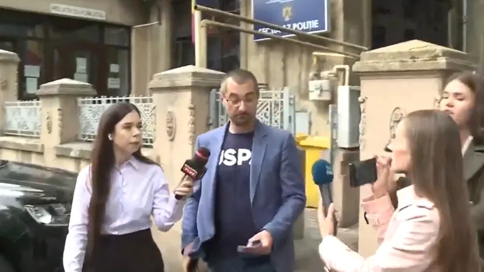Avocatul hidrei COLDISTE  a semnat controlul judiciar. Imagini revoltătoare, cum s-a comportat Doru Trăilă cu jurnaliștii - VIDEO