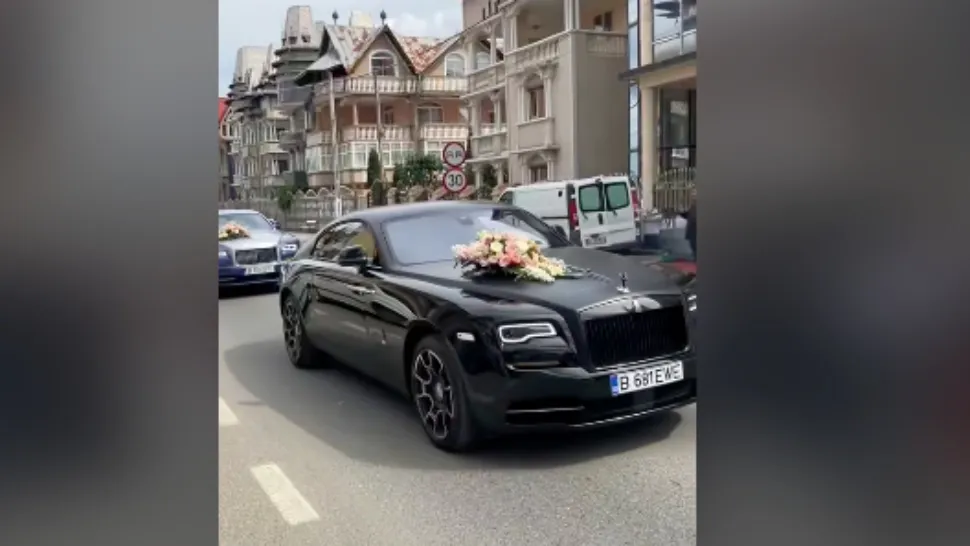 Dosar penal pentru nuntașii care au paralizat un oraș după ce au blocat străzile