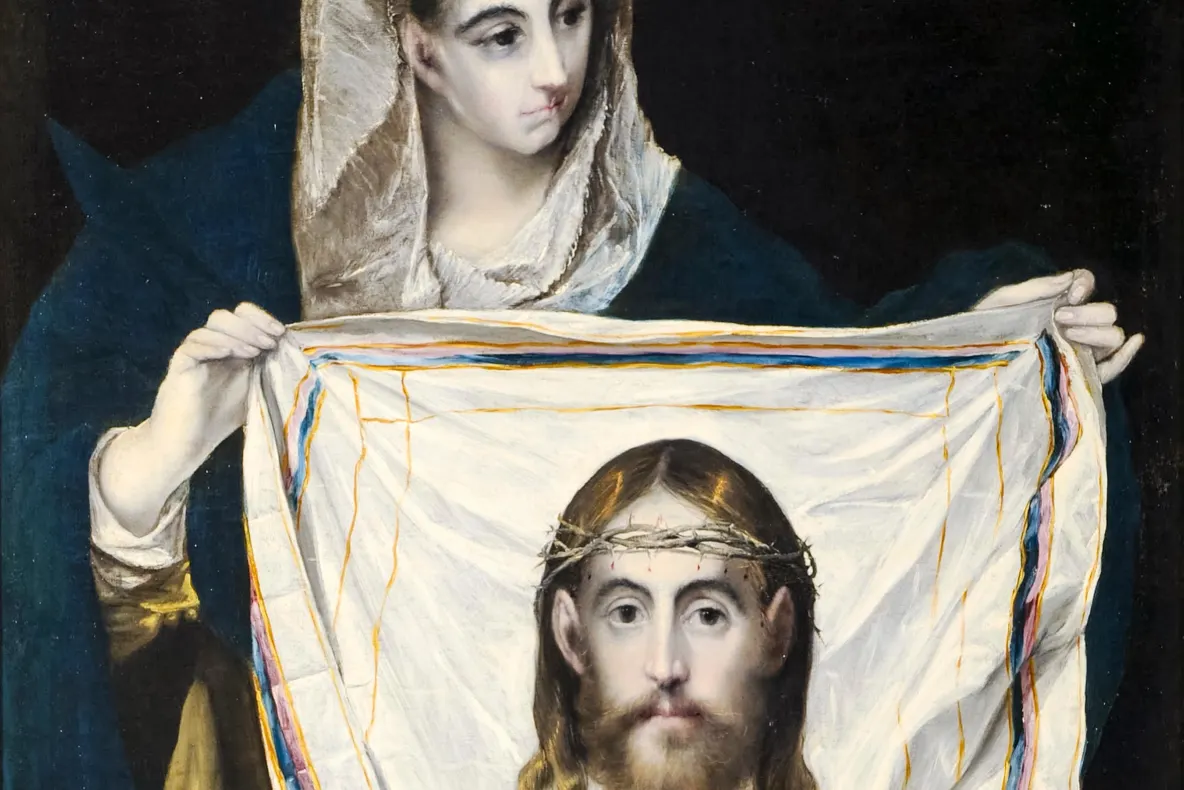 Ce este Vălul Veronicăi, amprenta misterioasă a chipului lui Hristos