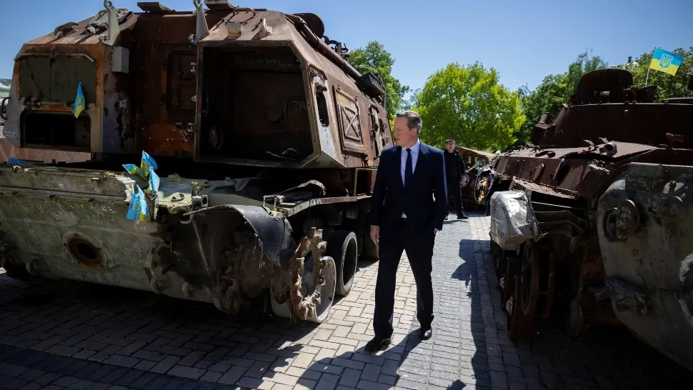 Război în Ucraina, ziua 780: Şeful diplomaţiei britanice David Cameron a vizitat joi Kievul. Promisiunile făcute armatei ucrainene - LIVE TEXT 
