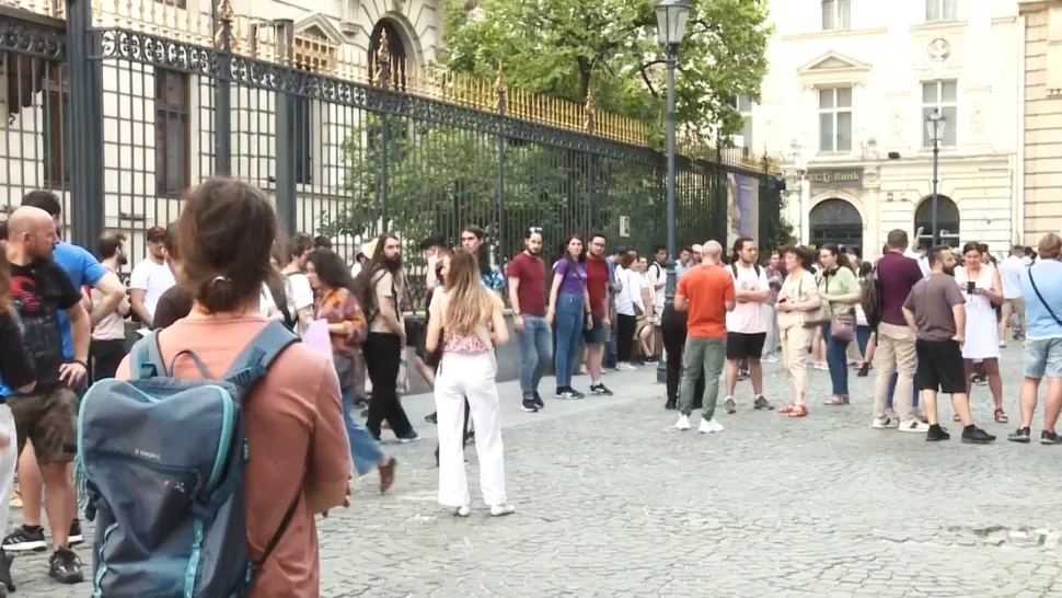 Protestul reziștilor, un EȘEC total! Doar câțiva susținători ai USR s-au plâns de fraudarea alegerilor
