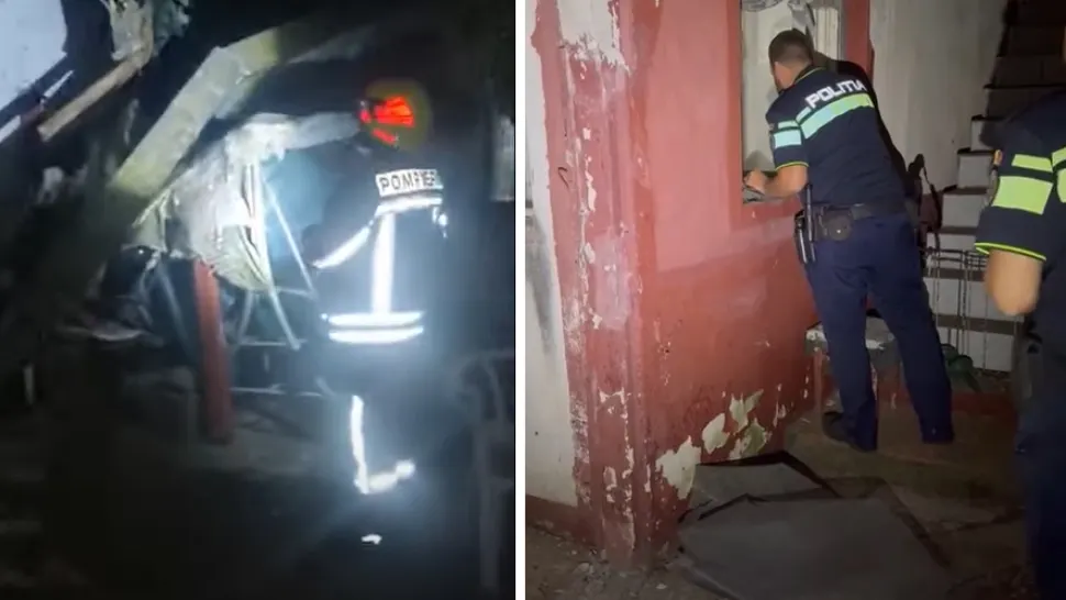 O femeie a fost la un pas de moarte după ce i-a căzut acoperișul casei în cap. Ce i-a salvat viața