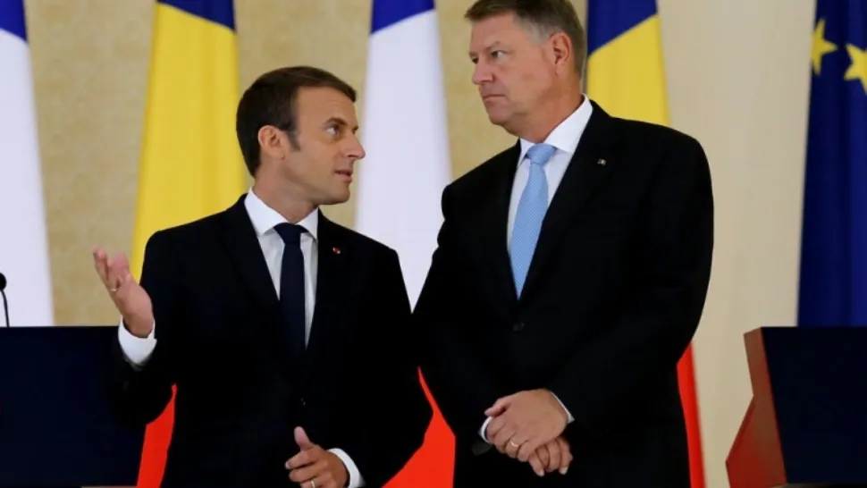 Klaus Iohannis, întâlnire la Paris cu Emmanuel Macron, cu ocazia deschiderii Jocurilor Olimpice
