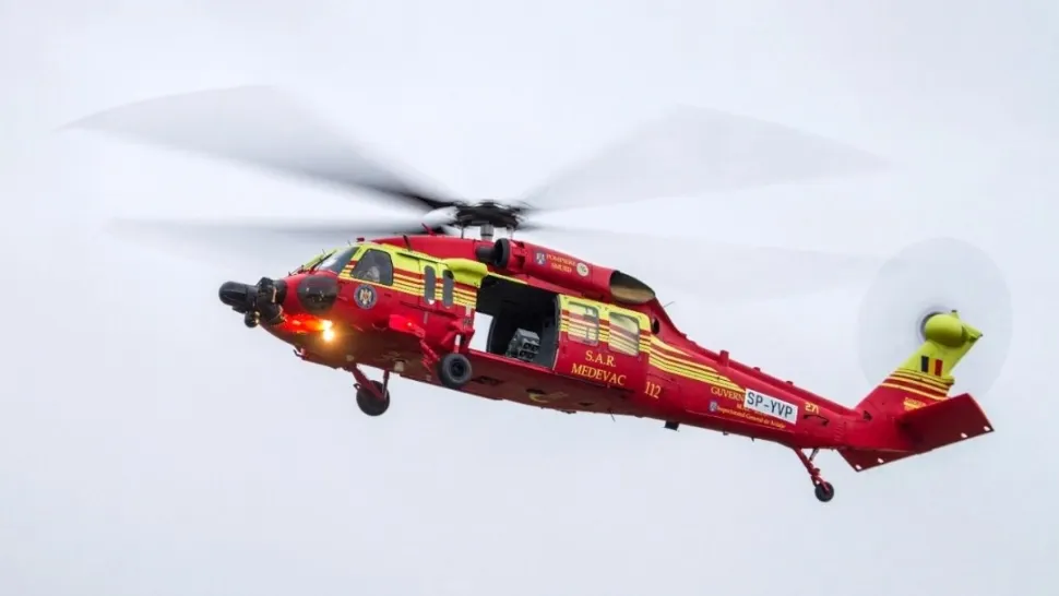 Elicoptere Black Hawk, pe teritoriul României. Cât de eficiente sunt în lupta cu incendiile de vegetație