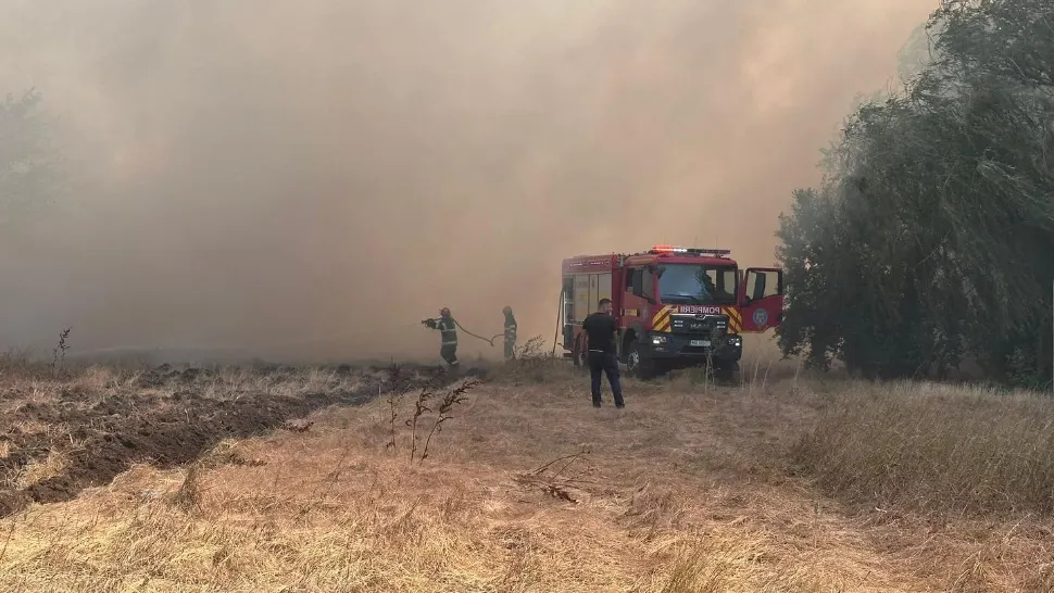 Incendiile de vegetație dau din nou peste cap mersul trenurilor către litoral. Ce curse sunt afectate FOTO/VIDEO