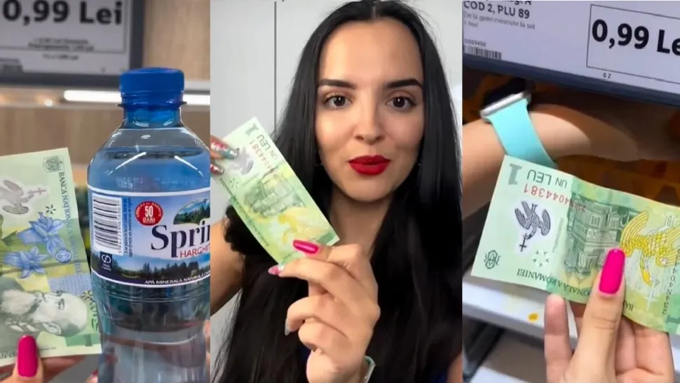 Ce mai poți să cumperi azi cu un leu? O tânără a făcut un experiment, iar rezultatele au fost surprinzătoare