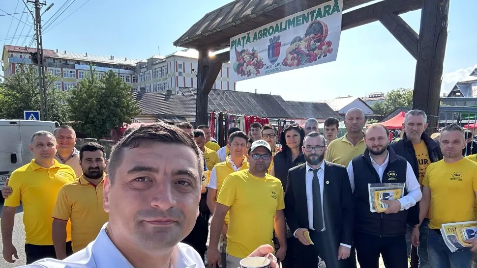 George Simion a anunțat că AUR va abroga legea porcului, dacă va ajunge la guvernare. Românii vor putea crește câte animale vor