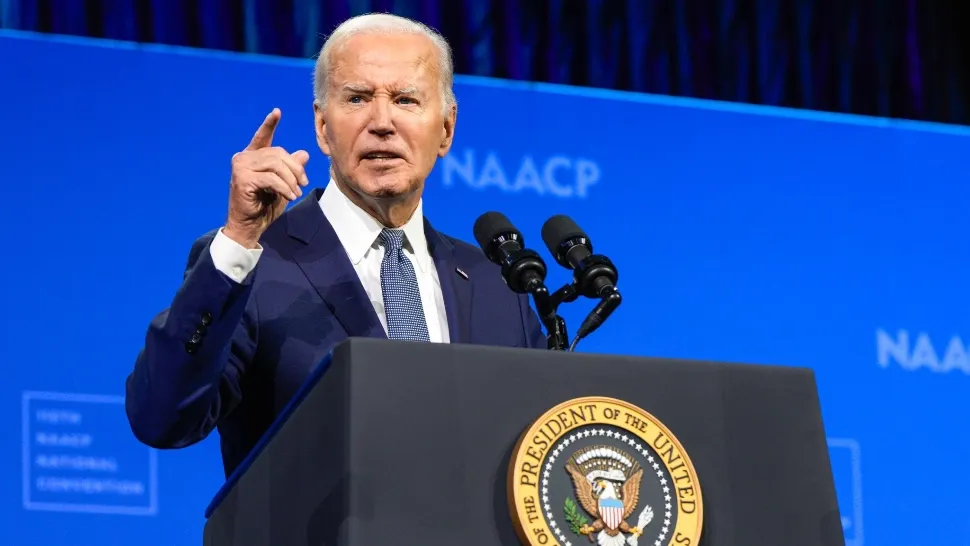 Joe Biden recunoaște că s-a retras din cursa prezidențială după ce colegii au pus presiuni asupra lui