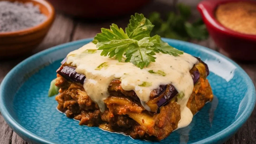 Musaca de vinete. Rețetă delicioasă pentru un prânz hrănitor. Pașii pentru o gătire rapidă