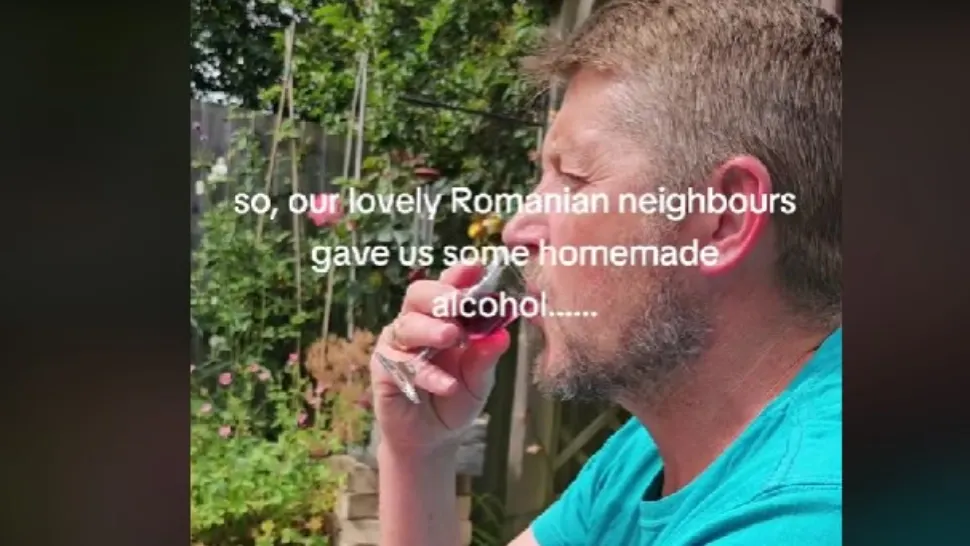 Englez șocat după ce gustă vișinată. Reacție virală - VIDEO