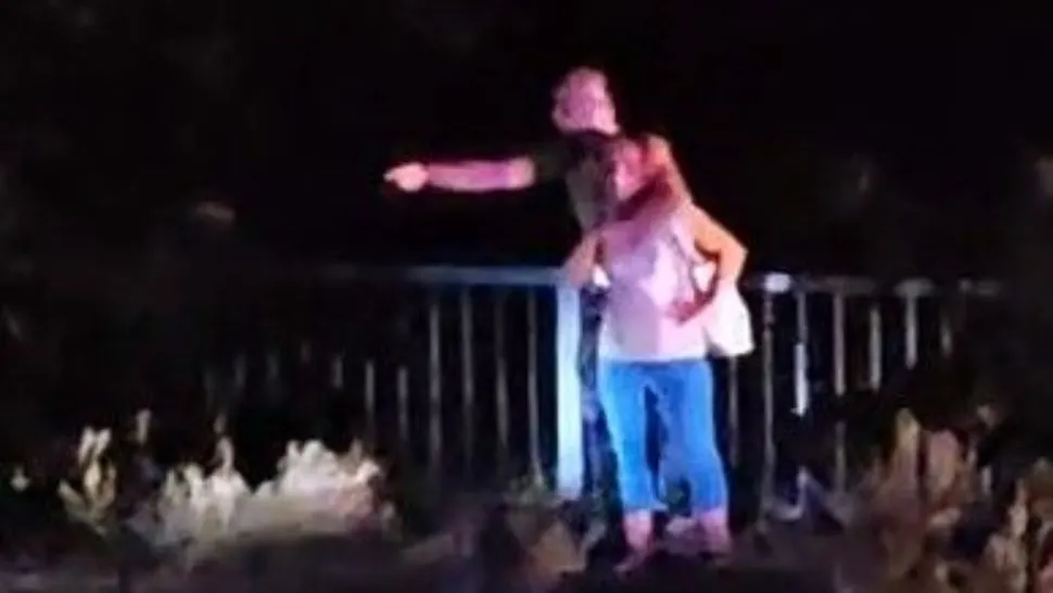 Scene de violență extremă la Medgidia. Un bărbat a amenințat că-și omoară fosta parteneră. Intervenție în forță a polițiștilor - VIDEO