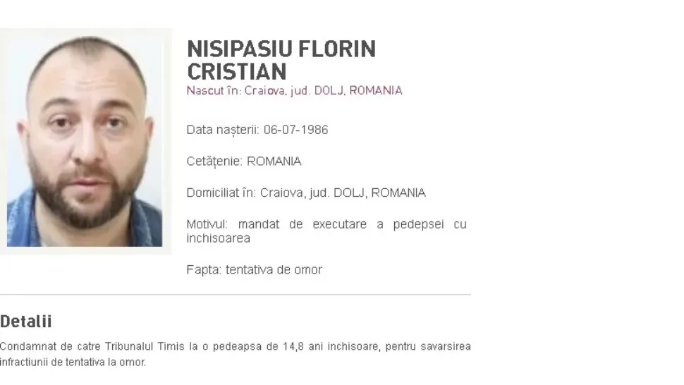 Cel mai căutat om din România a fost arestat la Bruxelles, după 10 ani de fugă