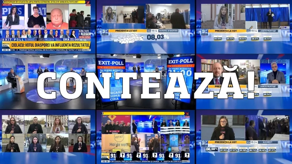 Realitatea Plus, audiență record în momentul în care emisia postului a fost oprită, la solicitarea CNA
