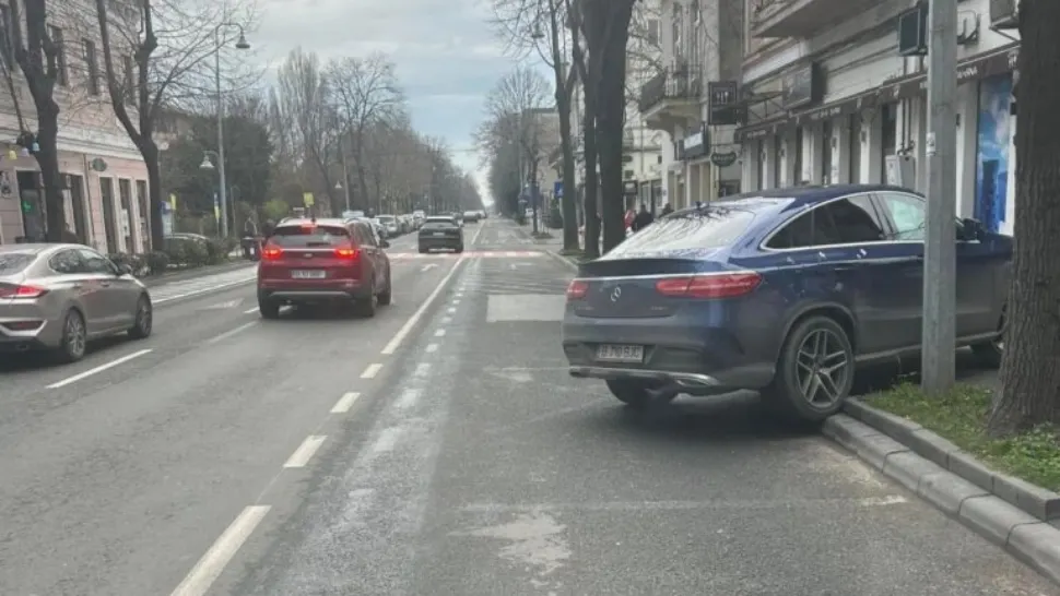 Este oficial! Unde nu mai poți parca nici măcar parțial fără să riști o amendă de 1.500 de lei