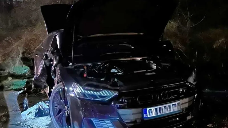 Accident rutier grav în Giurgiu. Trei tineri au fost transportați de urgență la spital 