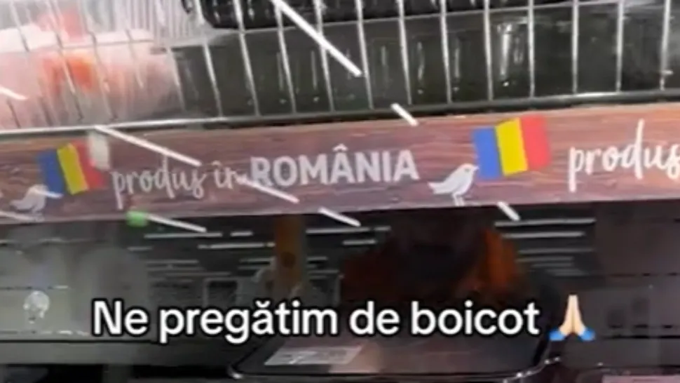Miniciunile din magazine, steagurile României pe toate produsele - VIDEO