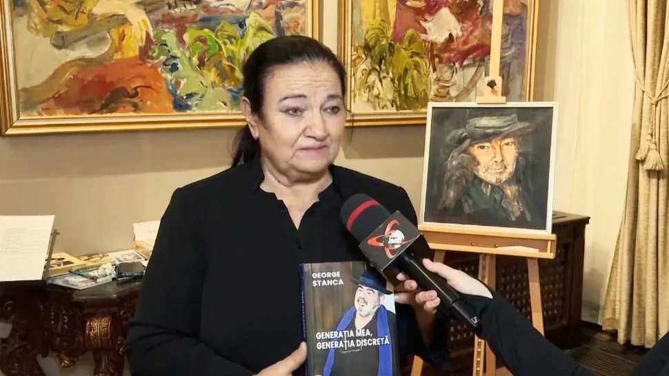 Văduva lui George Stanca a lansat o carte în memoria regretatului scriitor - VIDEO