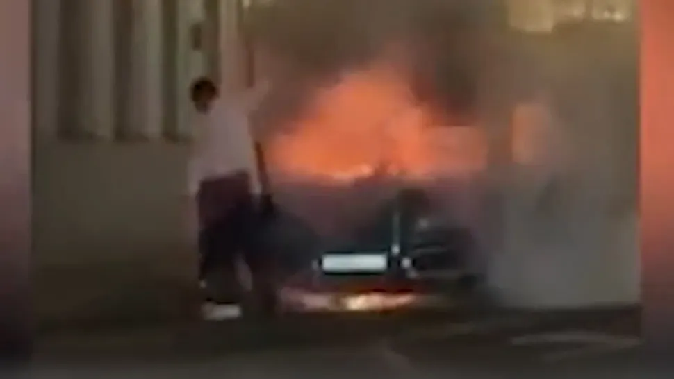 O mașină din flota lui Putin a EXPLODAT, la Moscova. Incidentul s-a petrecut în apropierea sediului FSB, principalul serviciu secret al Rusiei