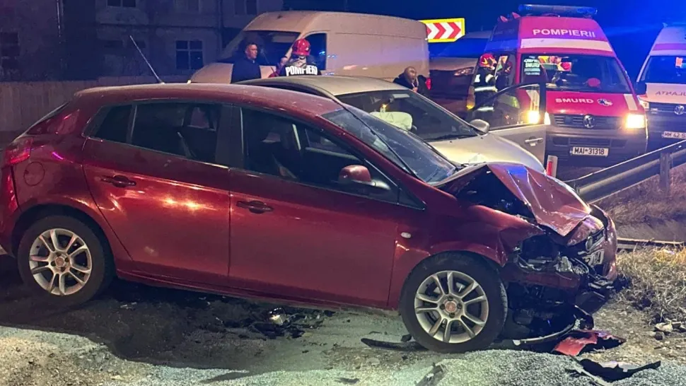 Accident GRAV în Maramureș. 7 persoane au ajuns la spital 