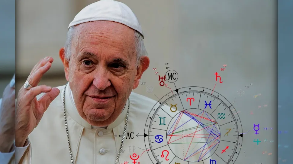 Cum arată harta astrală a Papei Francisc? Cât de mult i-a influențat astrologia destinul de lider spiritual