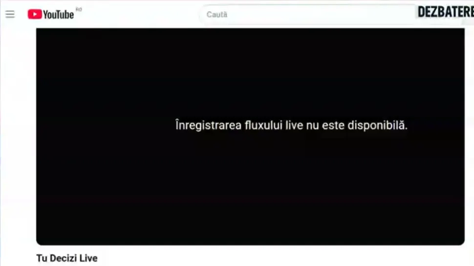 ULTIMA ORĂ! Blocaj pe internet: emisia Realitatea PLUS s-a oprit brusc